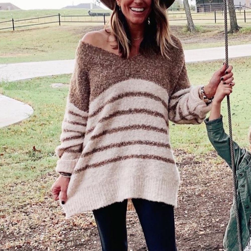 Stripped sweater